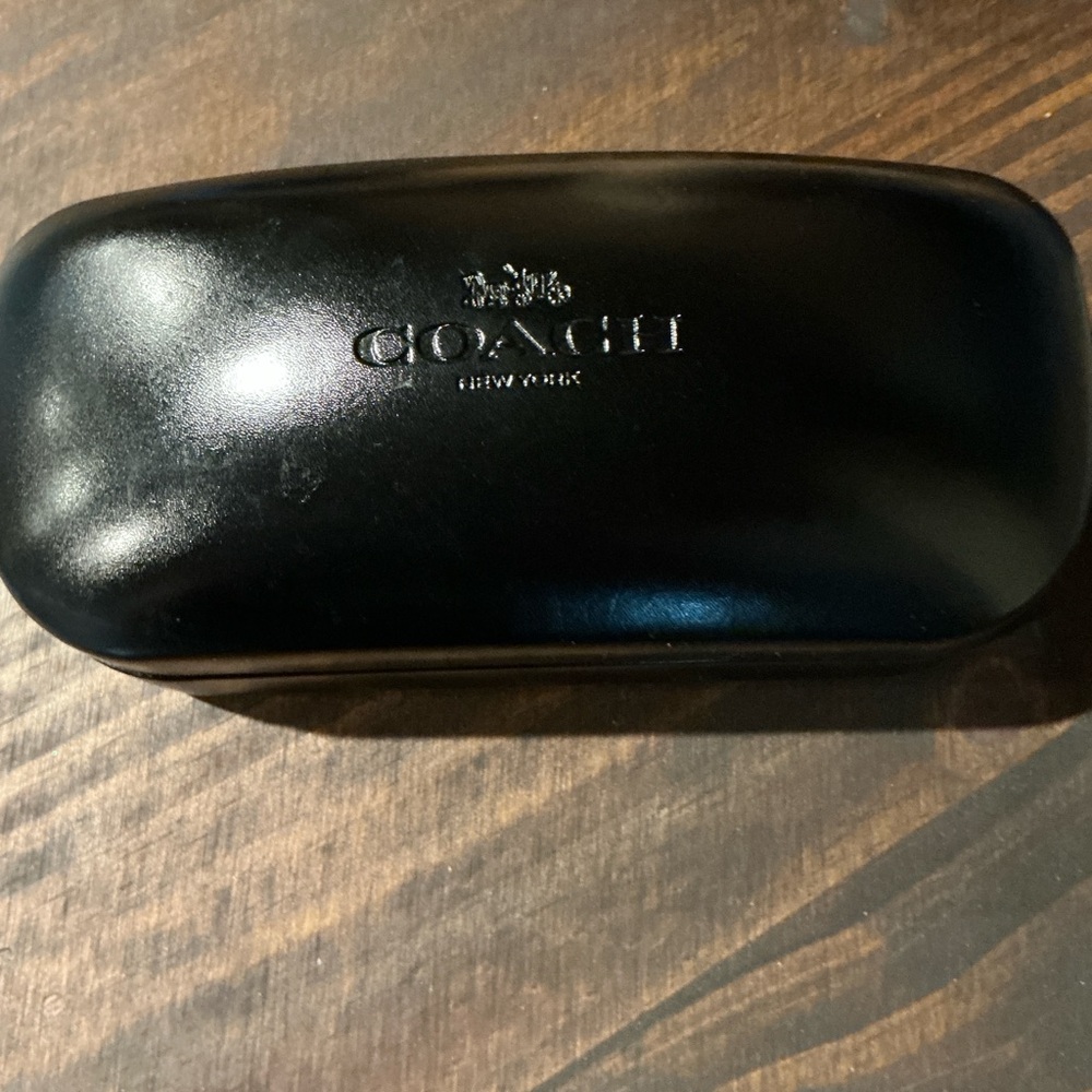 Coach Black Eyeglass Case